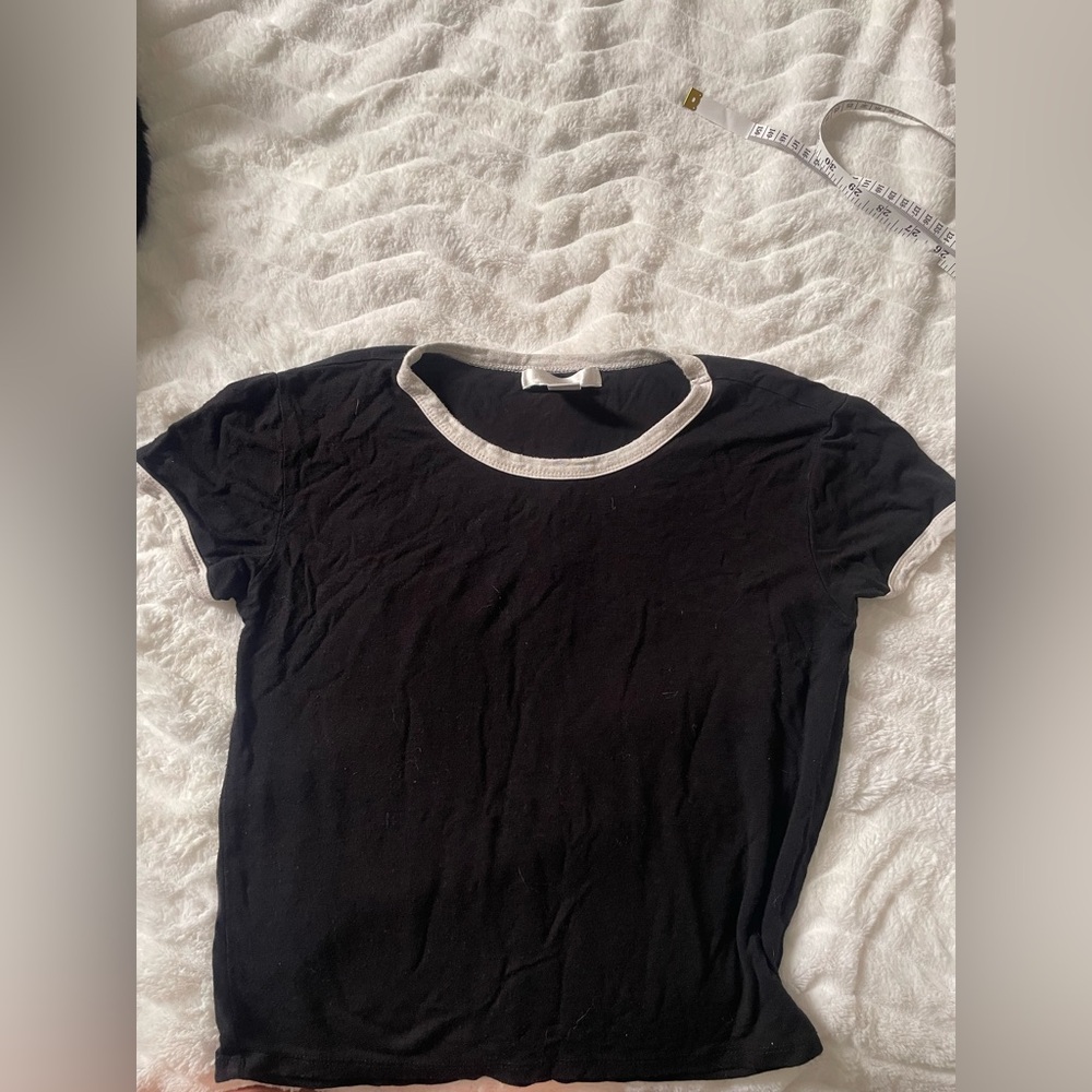 Black and White Women's Top